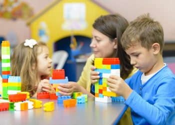 Kids Playing at Kindergarten Kids Playing at Kindergarten